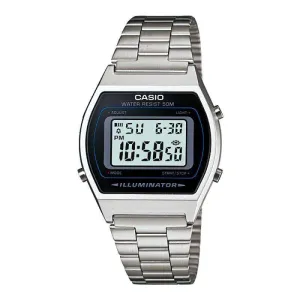 Casio Vintage B640WD-1A Silver Stainless Watch for Men and Women
