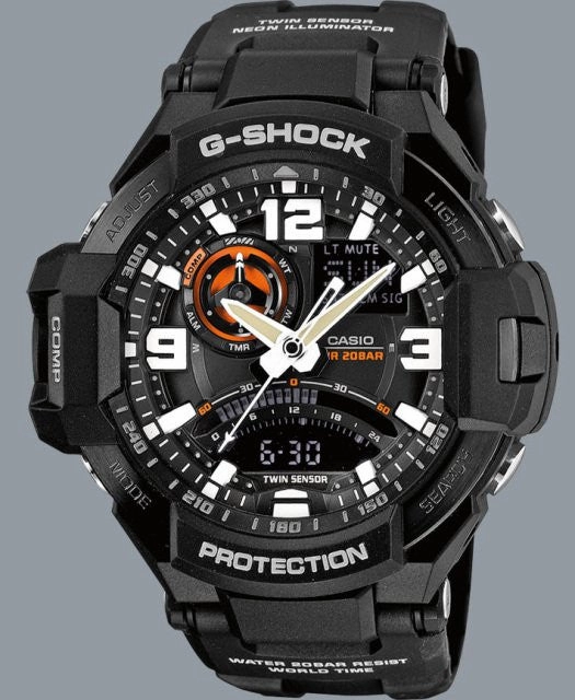 Casio - Orologio Analogico G-Shock Premium (serie GA-1000, 5 varianti)