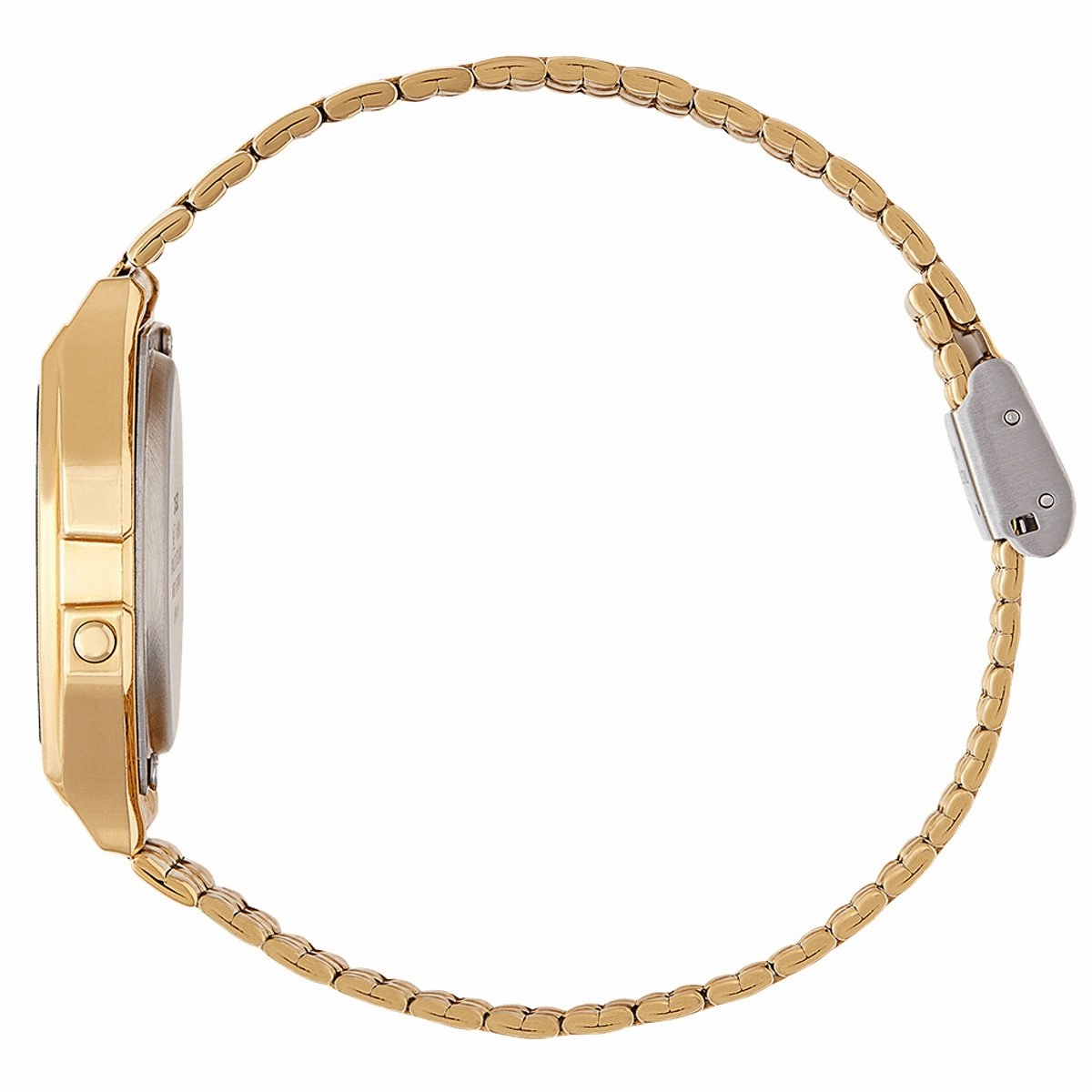 Casio A158WETG-9A Watch - Vintage Mirror Dig Gold