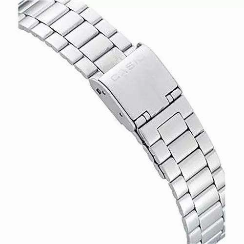 Casio A168WEM-1DF Silver Stainless Watch Unisex