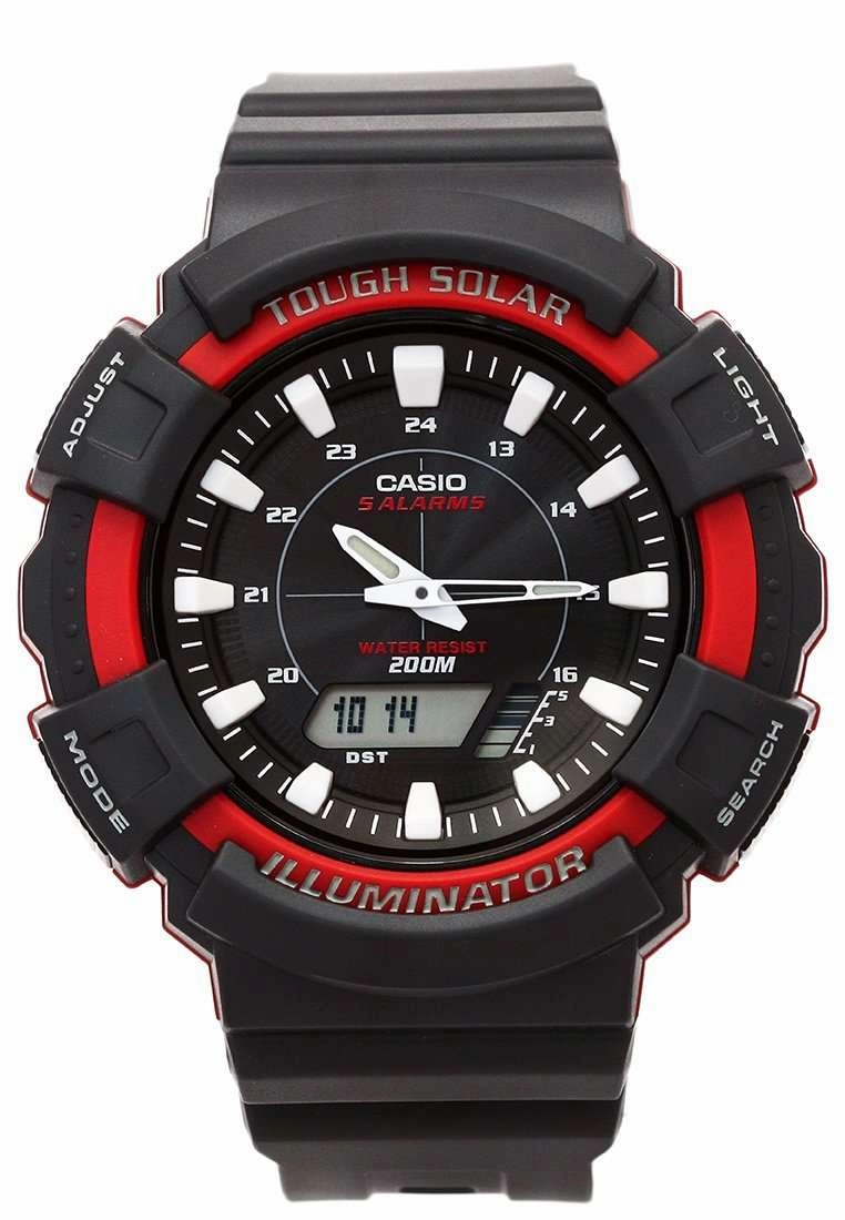 Casio AD-S800WH-4A Black Resin Watch for Men