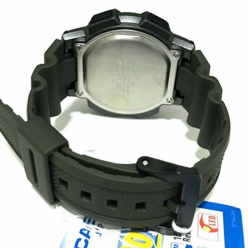 Casio AE-1000W-3A Green Resin Strap Watch for Men
