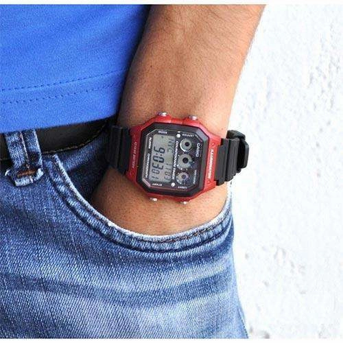 Casio AE-1300WH-4A Black Resin Strap Watch for Men