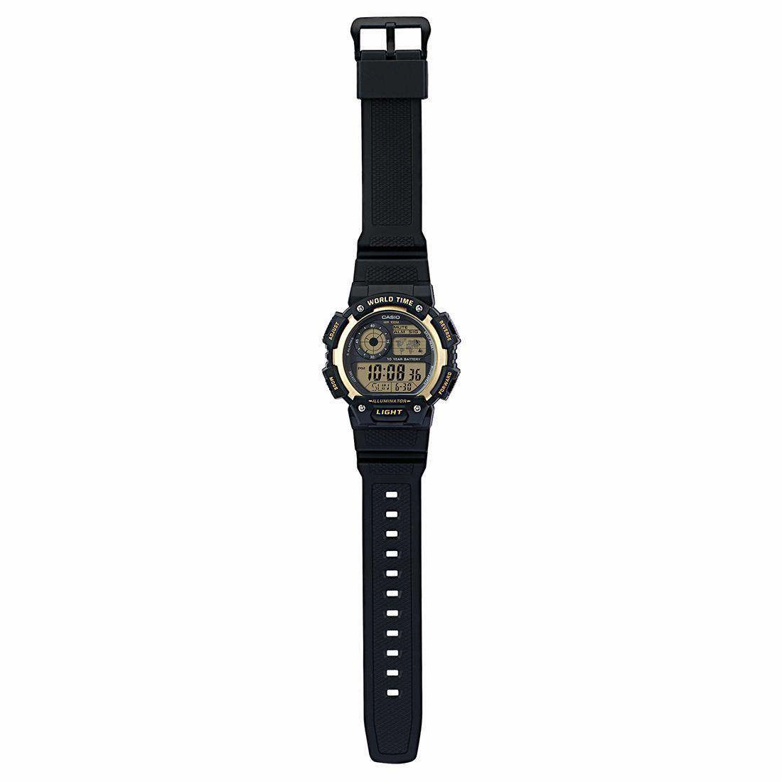 Casio AE-1400WH-9AVDF Black Resin Watch for Men