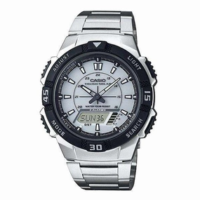 Casio AQ-S800WD-7EVDF Silver Stainless Watch for Men