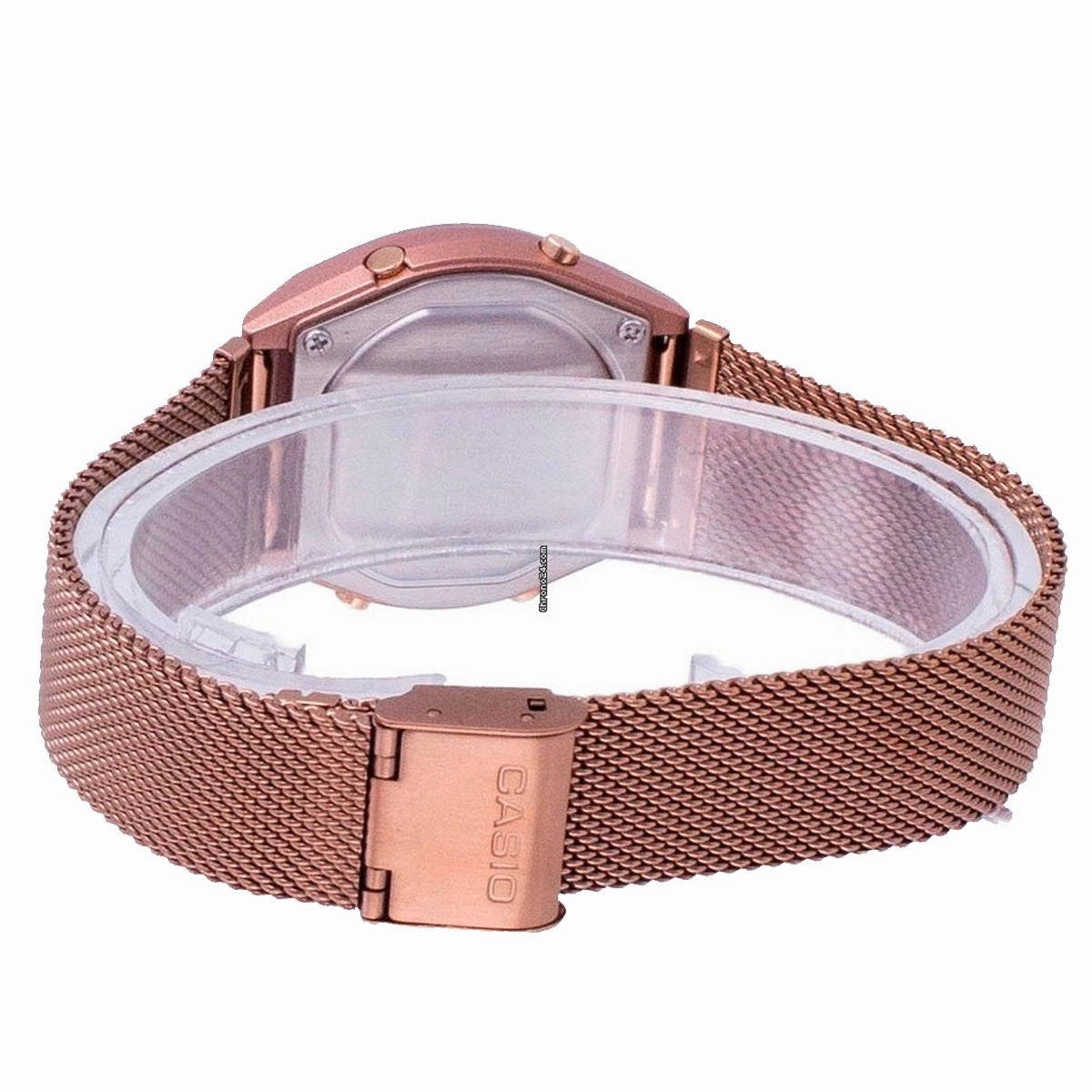 Casio B640WMR-5A Mesh strap Rose Gold watch for Women