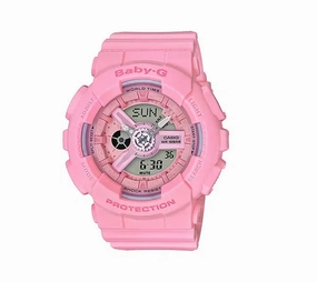 Casio Baby-g BA-110-4A1 Digital Analog Rubber Strap Watch For Women
