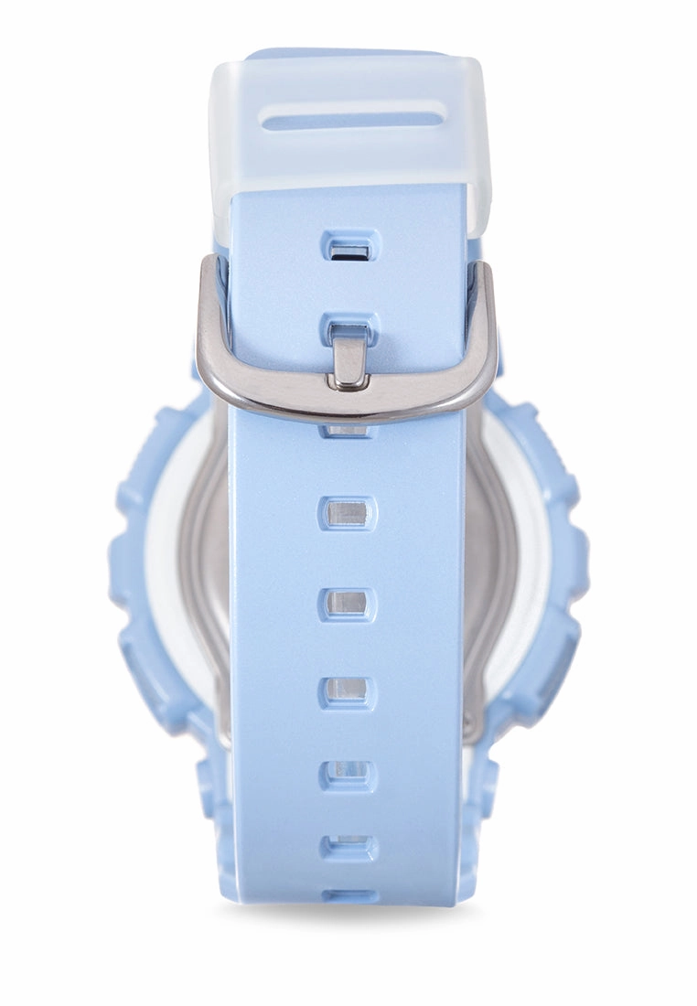 Casio Baby-g BA-110CA-2ADR Digital Analog Rubber Strap Watch For Women