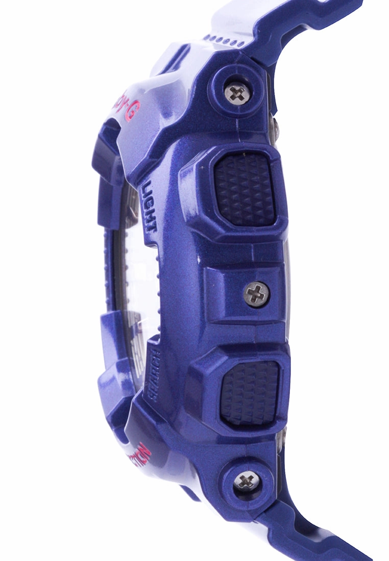 Casio Baby-g BA-111GGC-2A Digital Analog Rubber Strap Watch For Women