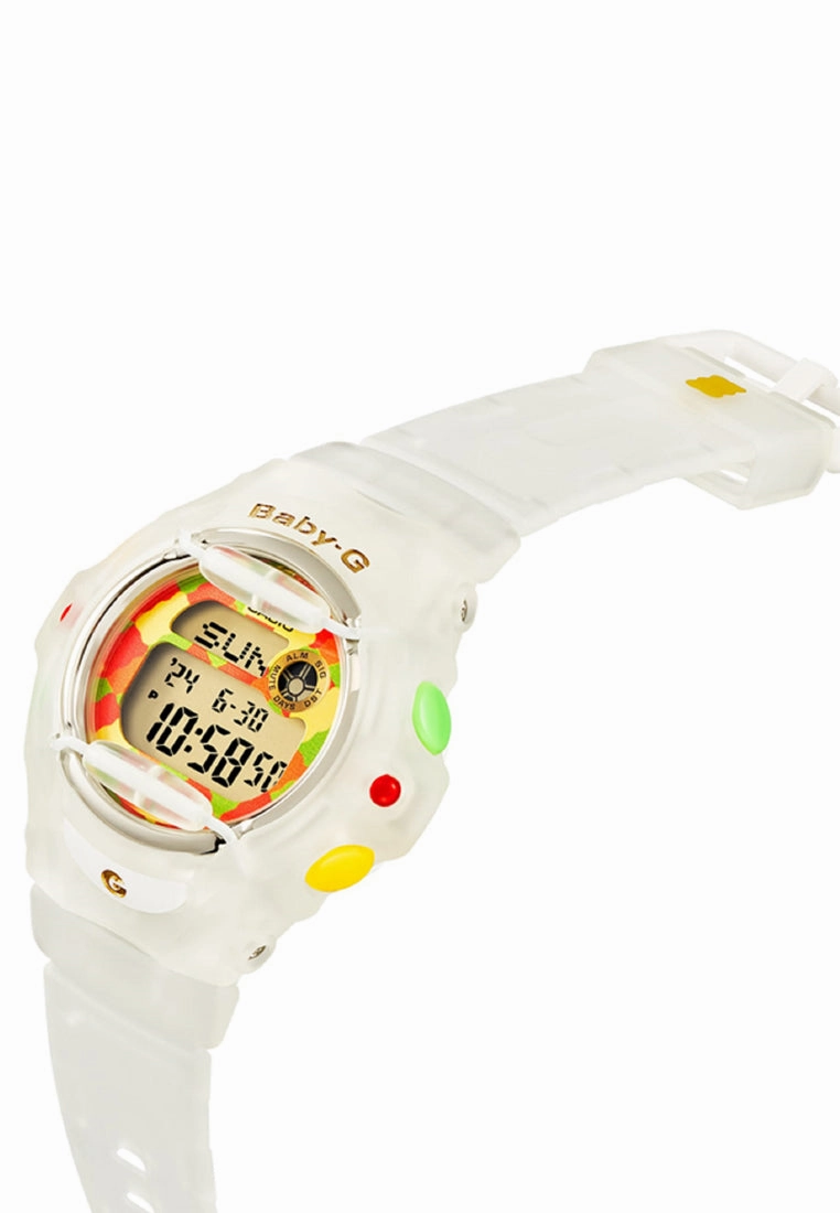 Casio Baby-g BG-169HRB-7DR Haribo Limited Ed Digital Rubber Strap Watch For Women
