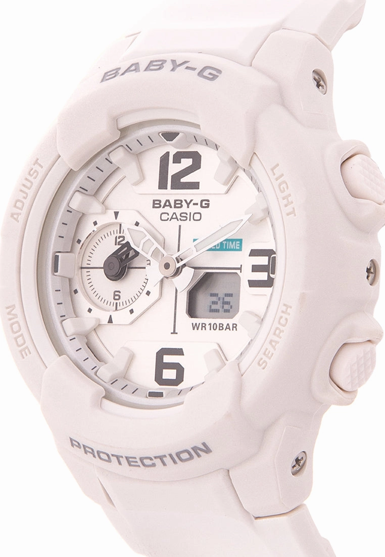 Casio Baby-g BGA-230-7B2 Digital Analog Rubber Strap Watch For Women