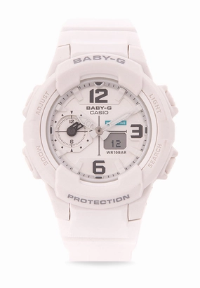 Casio Baby-g BGA-230-7B2 Digital Analog Rubber Strap Watch For Women