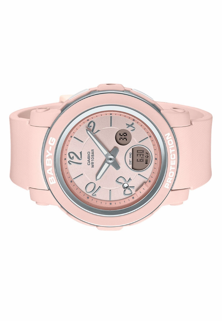 Casio Baby-g BGA-290RA-4A Digital Analog Rubber Strap Watch for Women