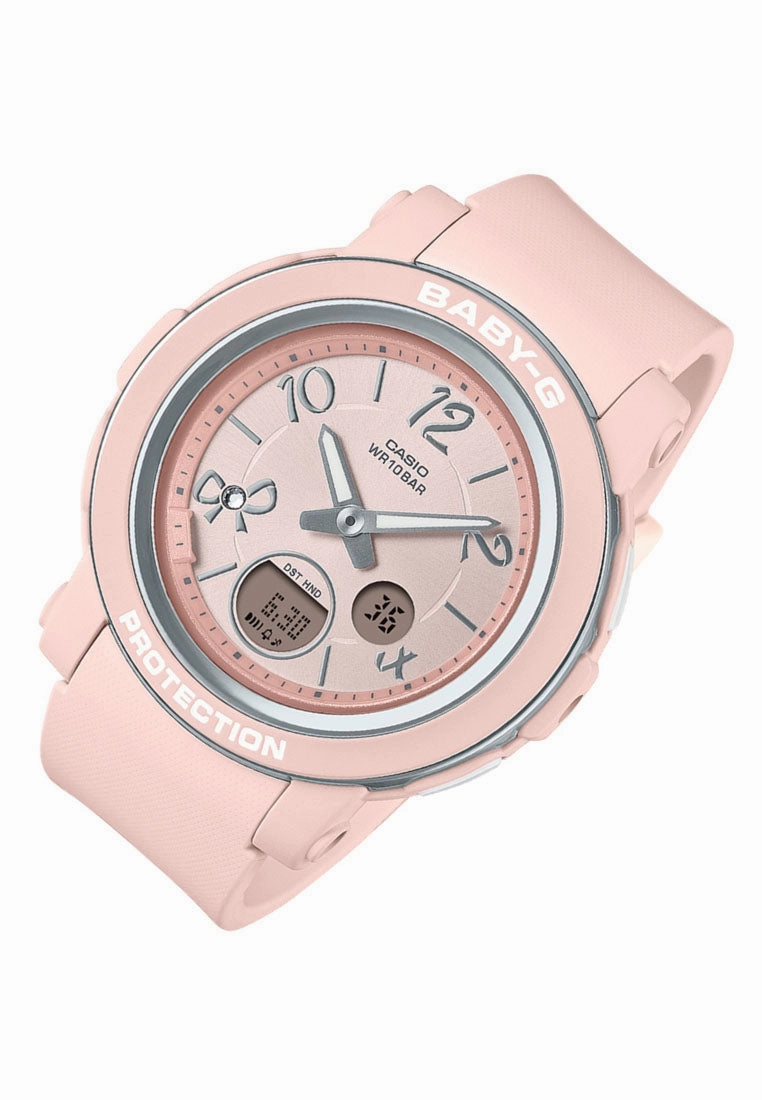 Casio Baby-g BGA-290RA-4A Digital Analog Rubber Strap Watch for Women