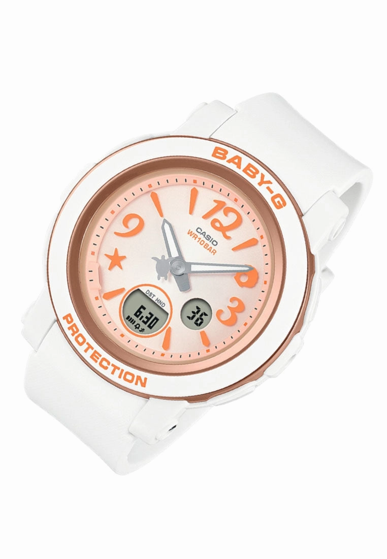Casio Baby-g BGA-290US-4A Digital Analog Rubber Strap Watch for Women