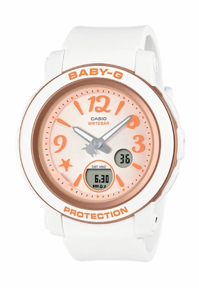 Casio Baby-g BGA-290US-4A Digital Analog Rubber Strap Watch for Women