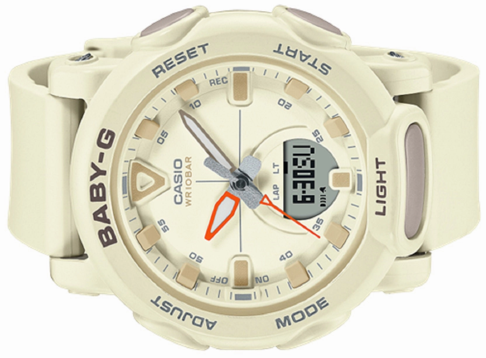 Casio Baby-g BGA-310-7A Digital Analog Rubber Strap Watch For Women