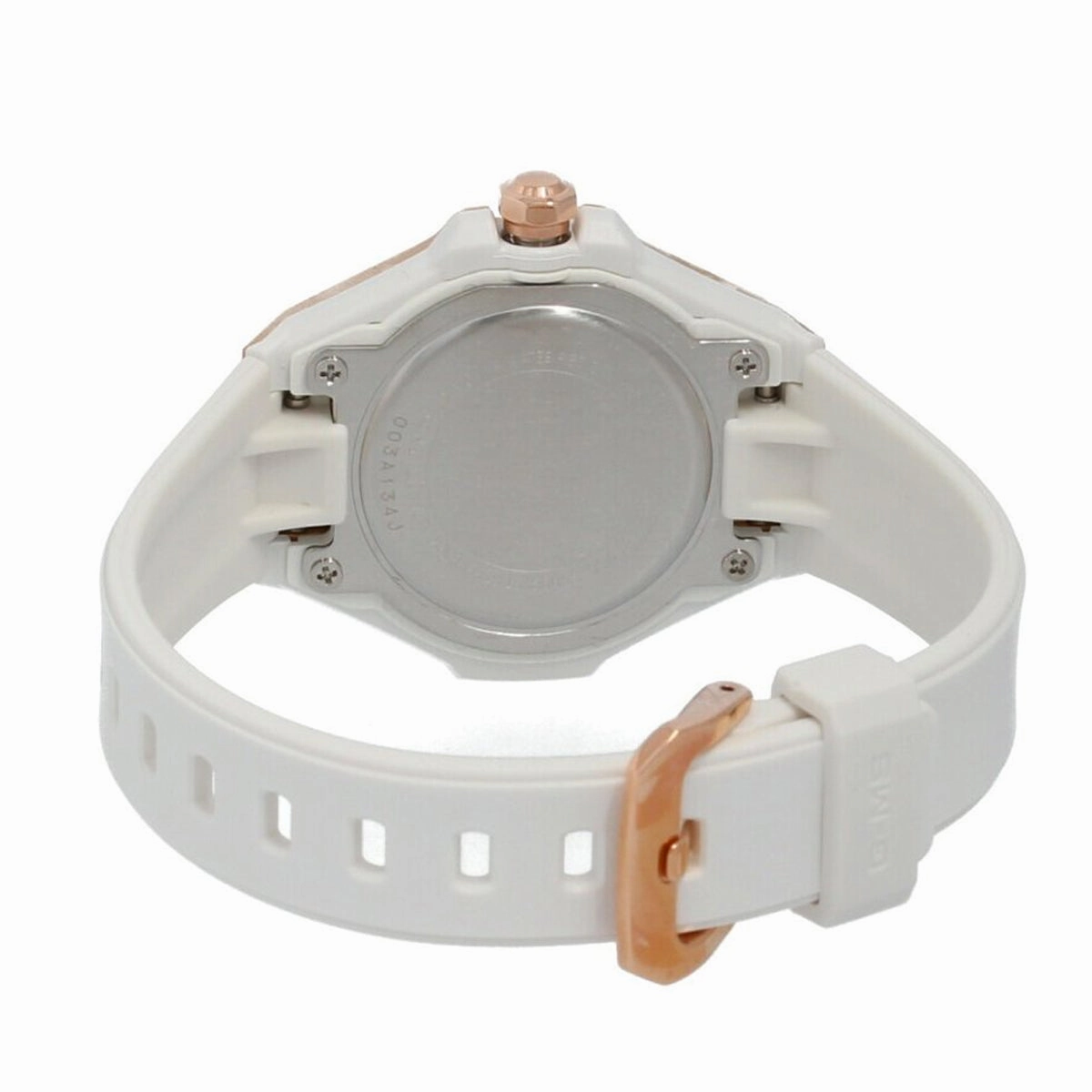 Casio Baby-g MSG-S500G-7A2 Solar Analog Rubber Strap Watch For Women