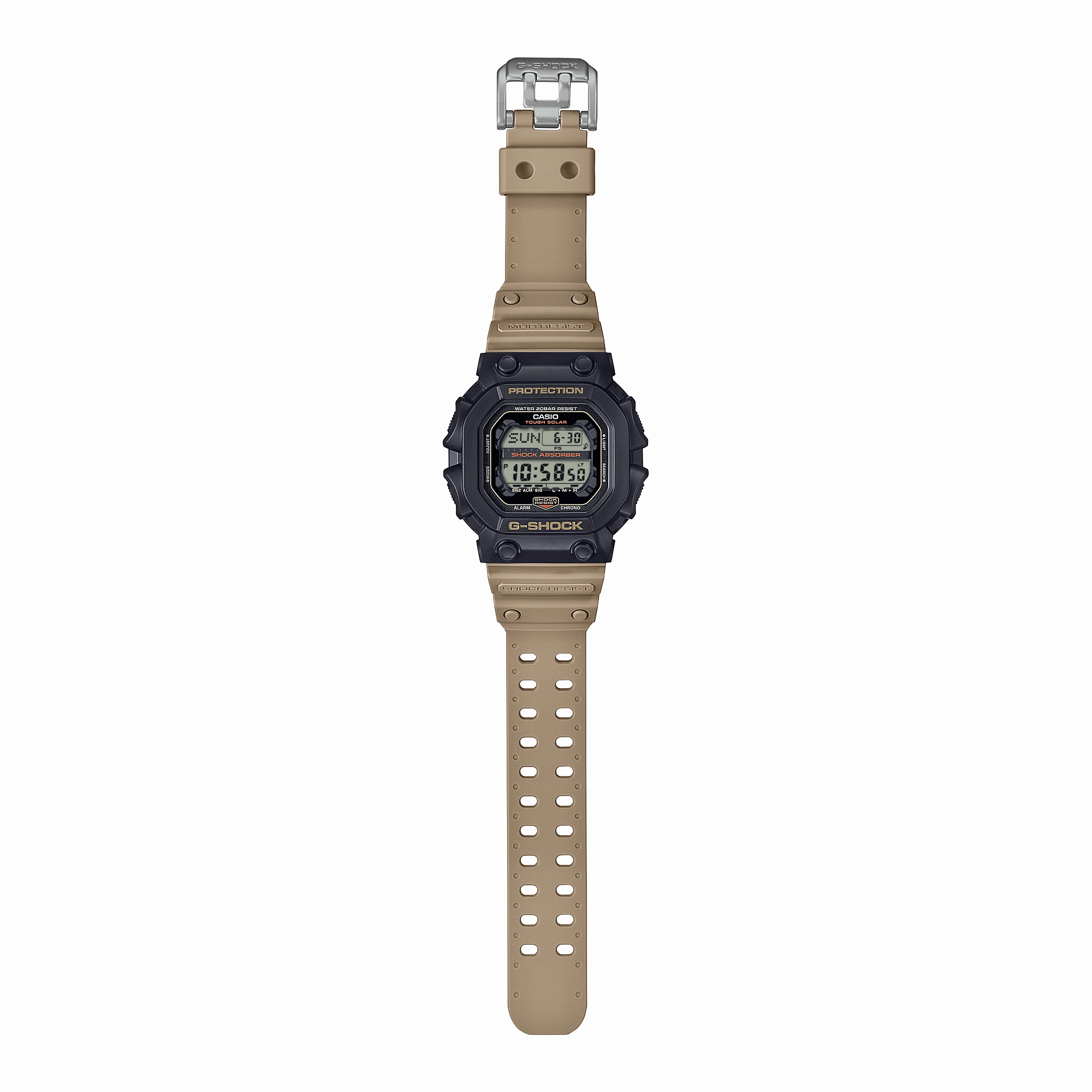 Casio Brown Resin Band Watch GX56TU-1A5