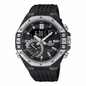 Casio Edifice Automotive Toolkit Inspired Design Series Black Resin Band Watch ECB10TP-1A