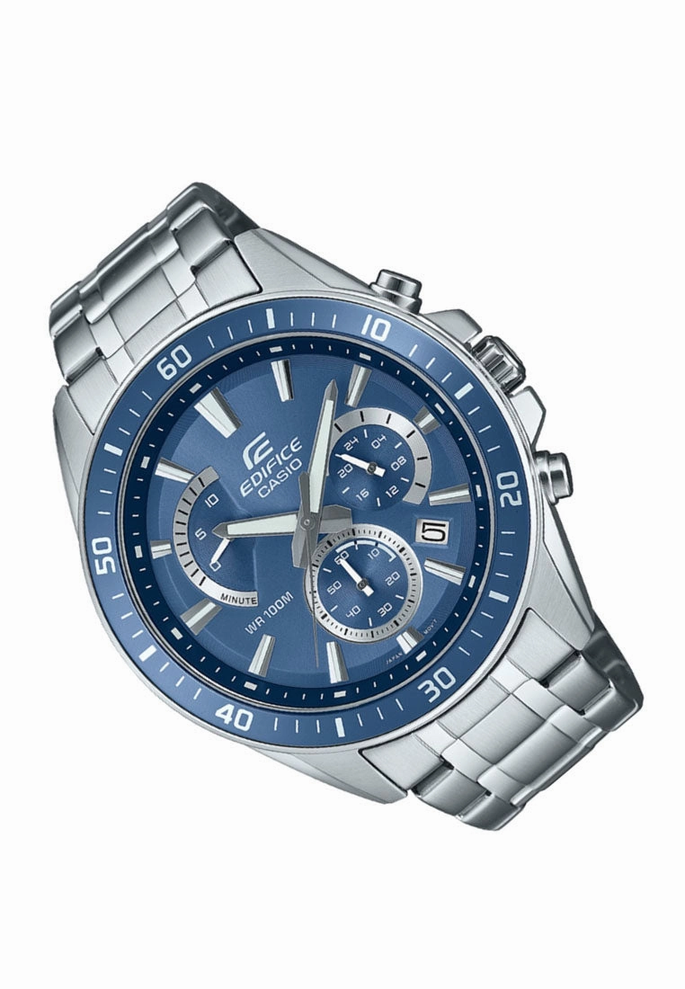 Casio Edifice EFR-552D-2A Chronograph Stainless Steel Strap Watch For Men