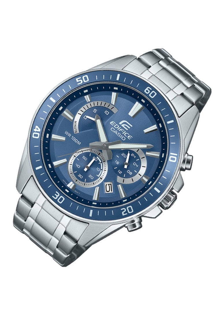 Casio Edifice EFR-552D-2A Chronograph Stainless Steel Strap Watch For Men