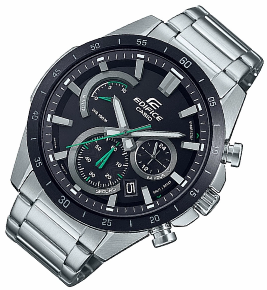 Casio Edifice EFR-573DB-1A Chronograph Stainless Steel Strap Watch For Men