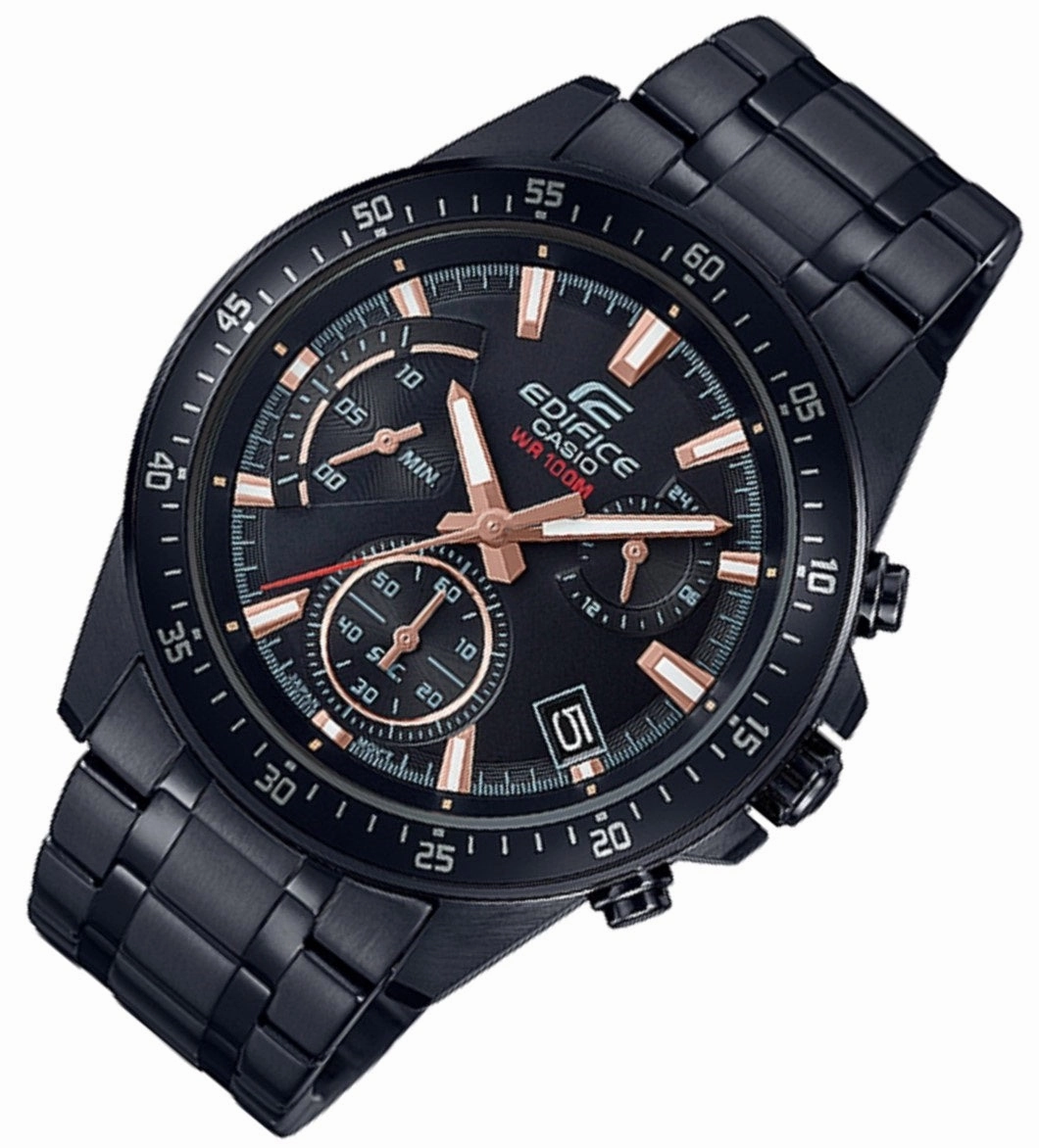 Casio Edifice EFV-540DC-1B Chronograph Stainless Steel Strap Watch For Men