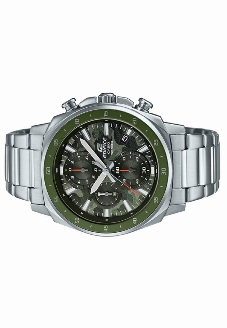 Casio Edifice EFV-600D-3C Chronograph Stainless Steel Strap Watch For Men