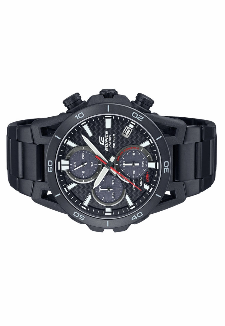 Casio Edifice EQS-960DC-1A Chronograph Stainless Steel Strap Solar Watch for Men