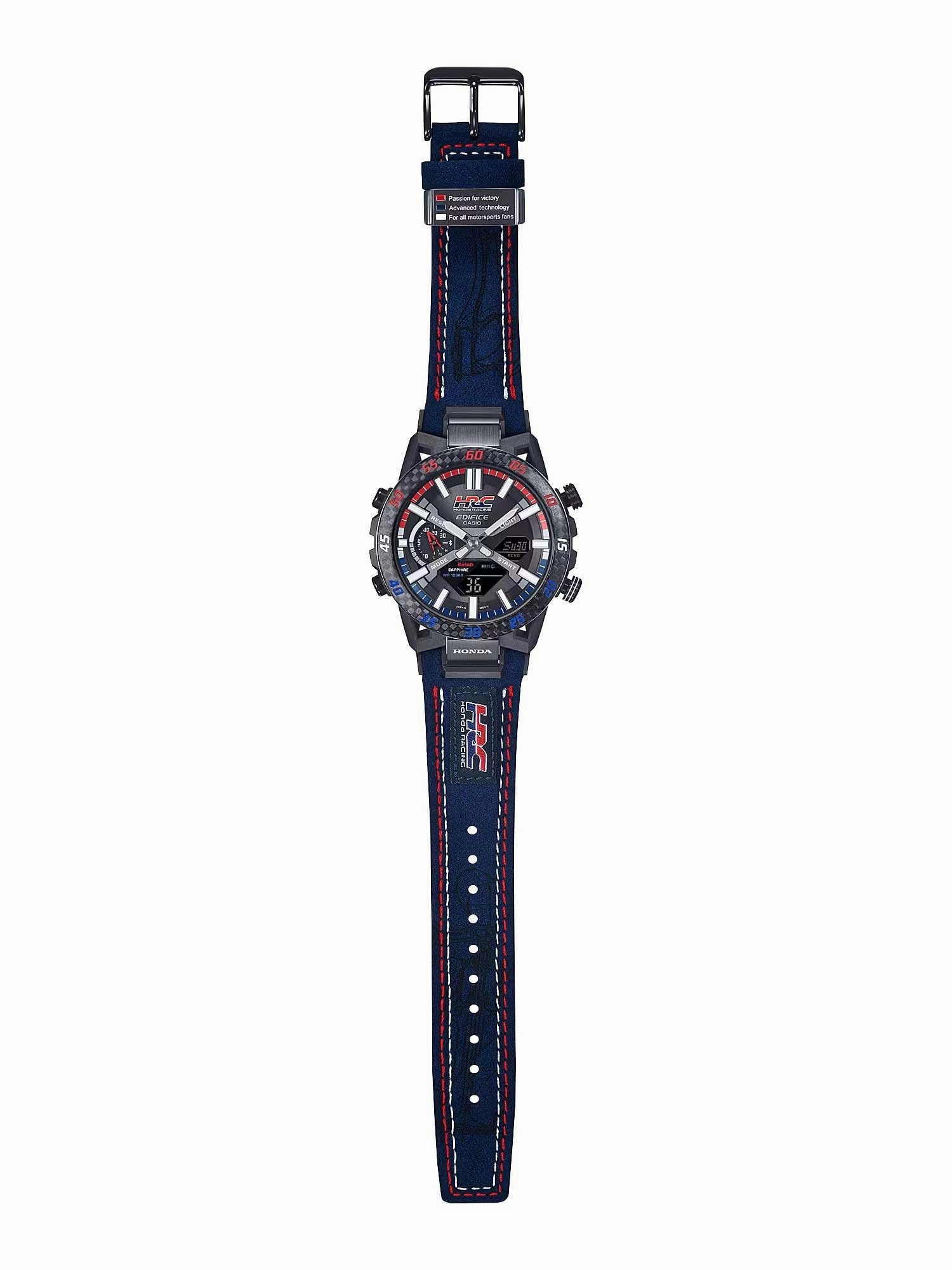 Casio Edifice HONDA RACING Tough Solar Bluetooth Mens Watch ECB2000HR-1A