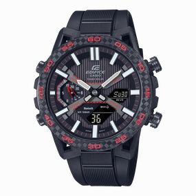 Casio Edifice Sospensione Black Resin Band Watch ECB2000PB-1A