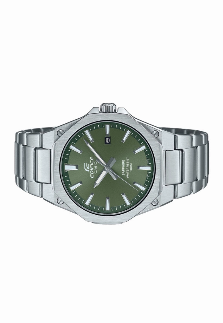Casio EFR-S108D-3A Analog Stainless Steel Strap Watch for Men