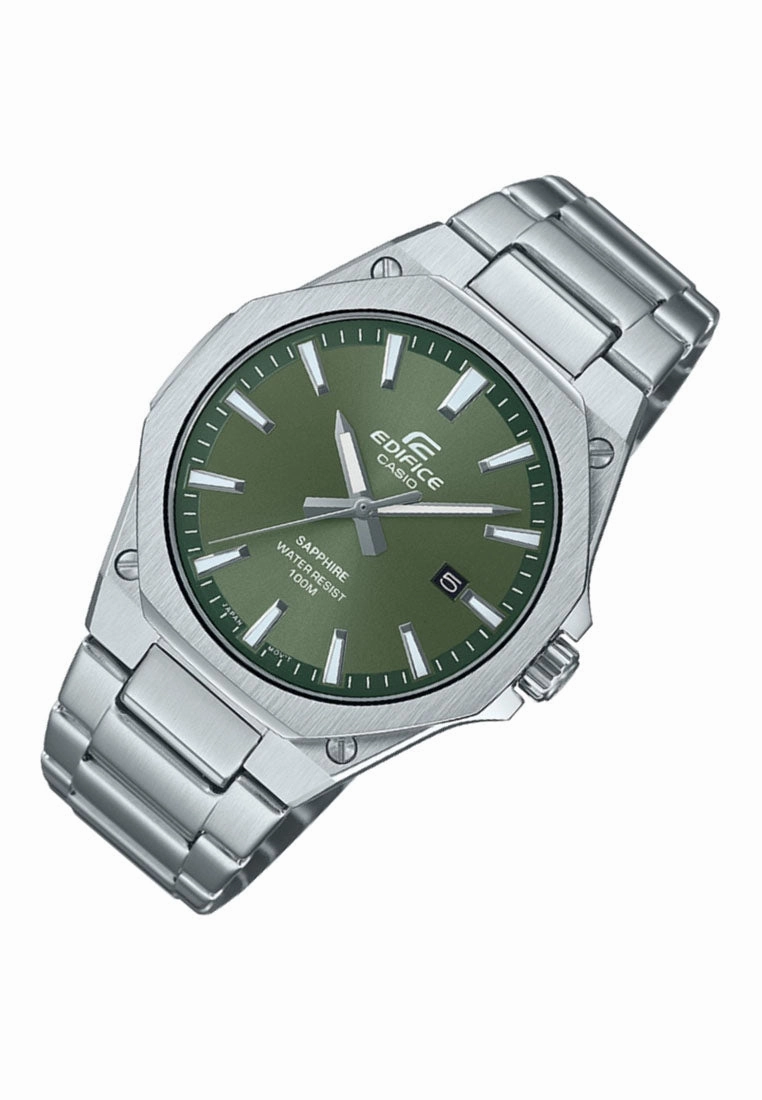 Casio EFR-S108D-3A Analog Stainless Steel Strap Watch for Men