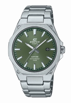 Casio EFR-S108D-3A Analog Stainless Steel Strap Watch for Men