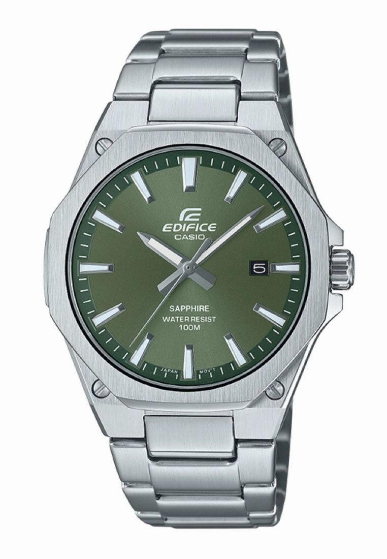Casio EFR-S108D-3A Analog Stainless Steel Strap Watch for Men