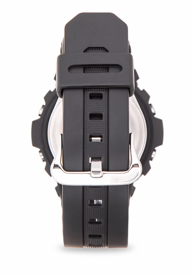 Casio G-shock AW-590-1A Digital Analog Rubber Strap Watch For Men