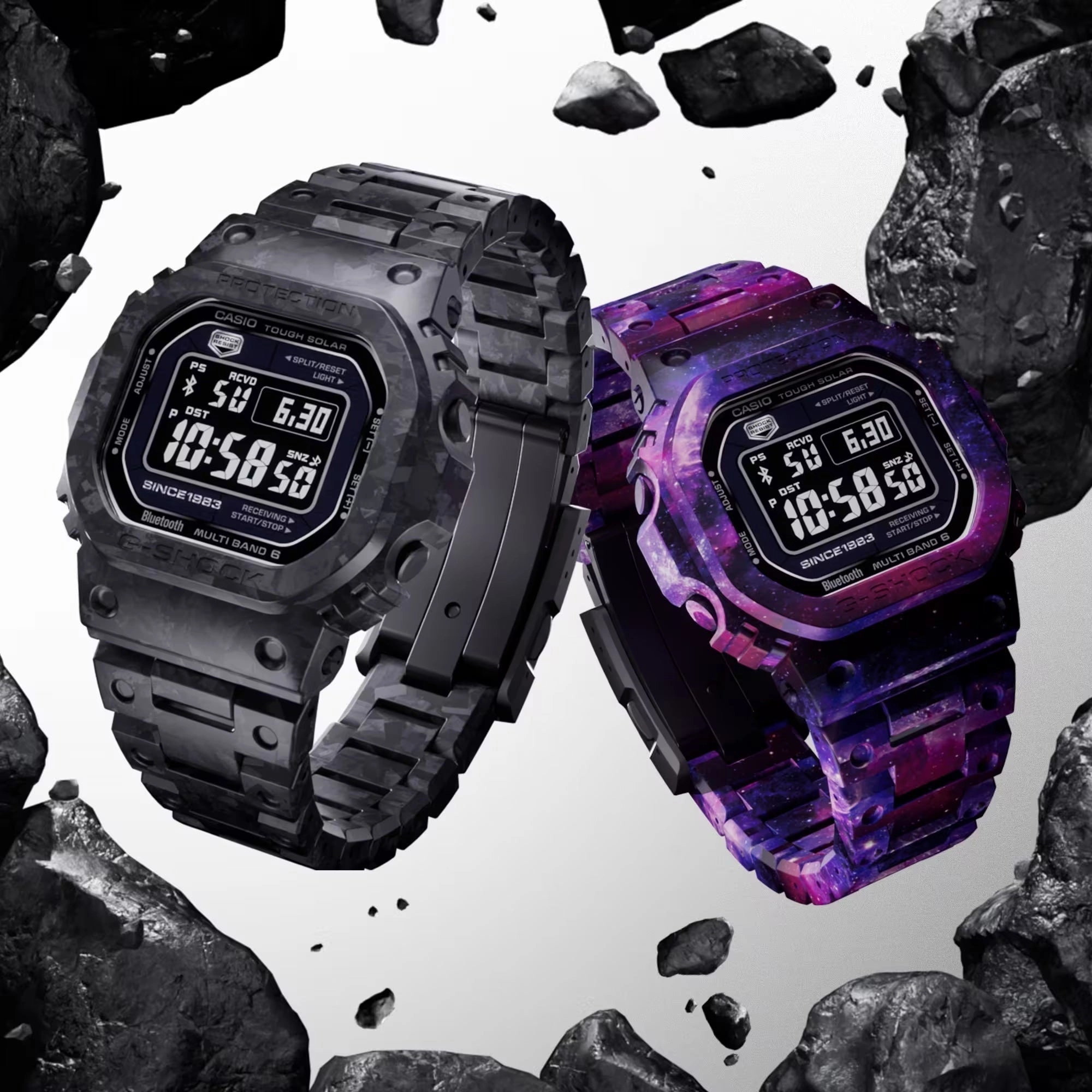 Casio G-Shock Carbon Edition 5000 Series Limited Edition Watch GCWB5000UN-6