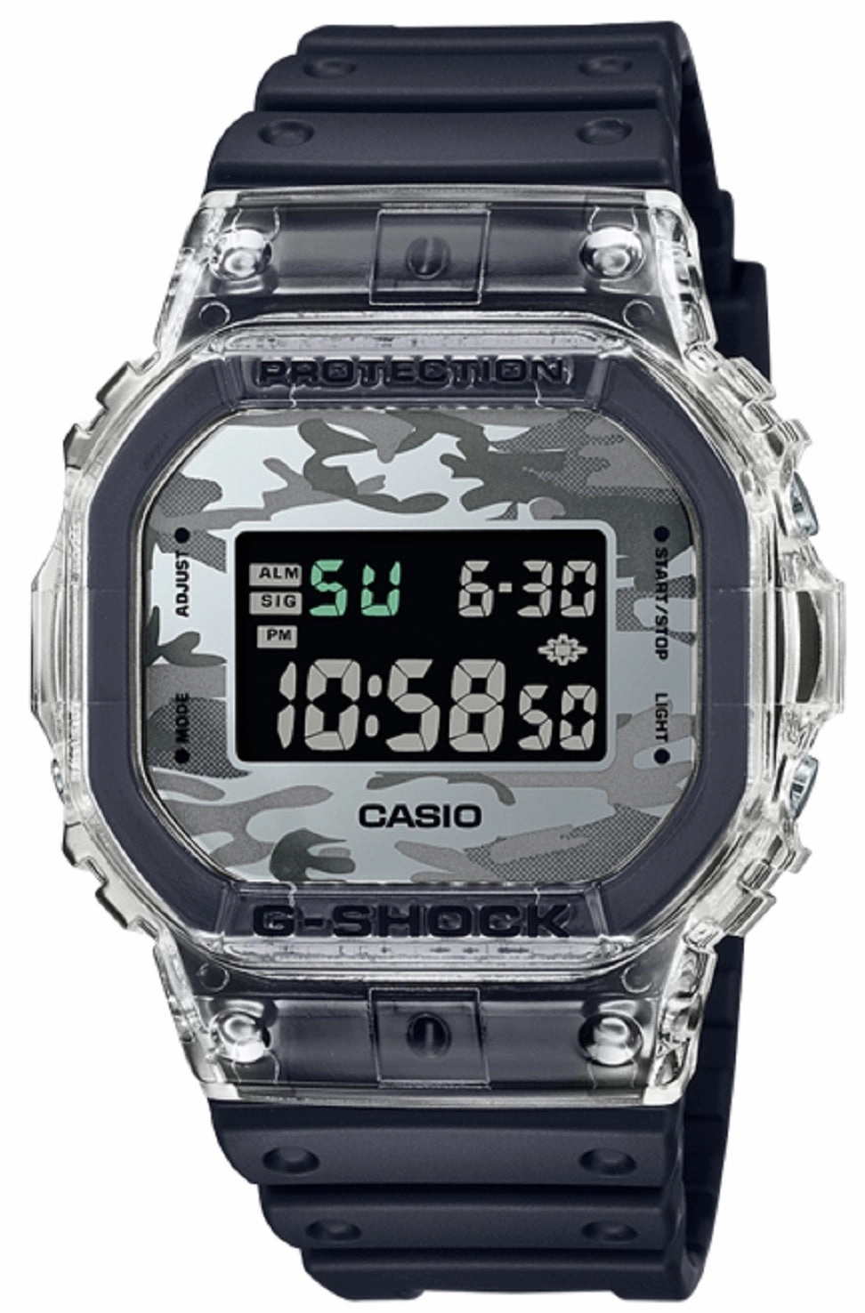 Casio G-shock DW-5600SKC-1DR Digital Rubber Strap Watch For Men