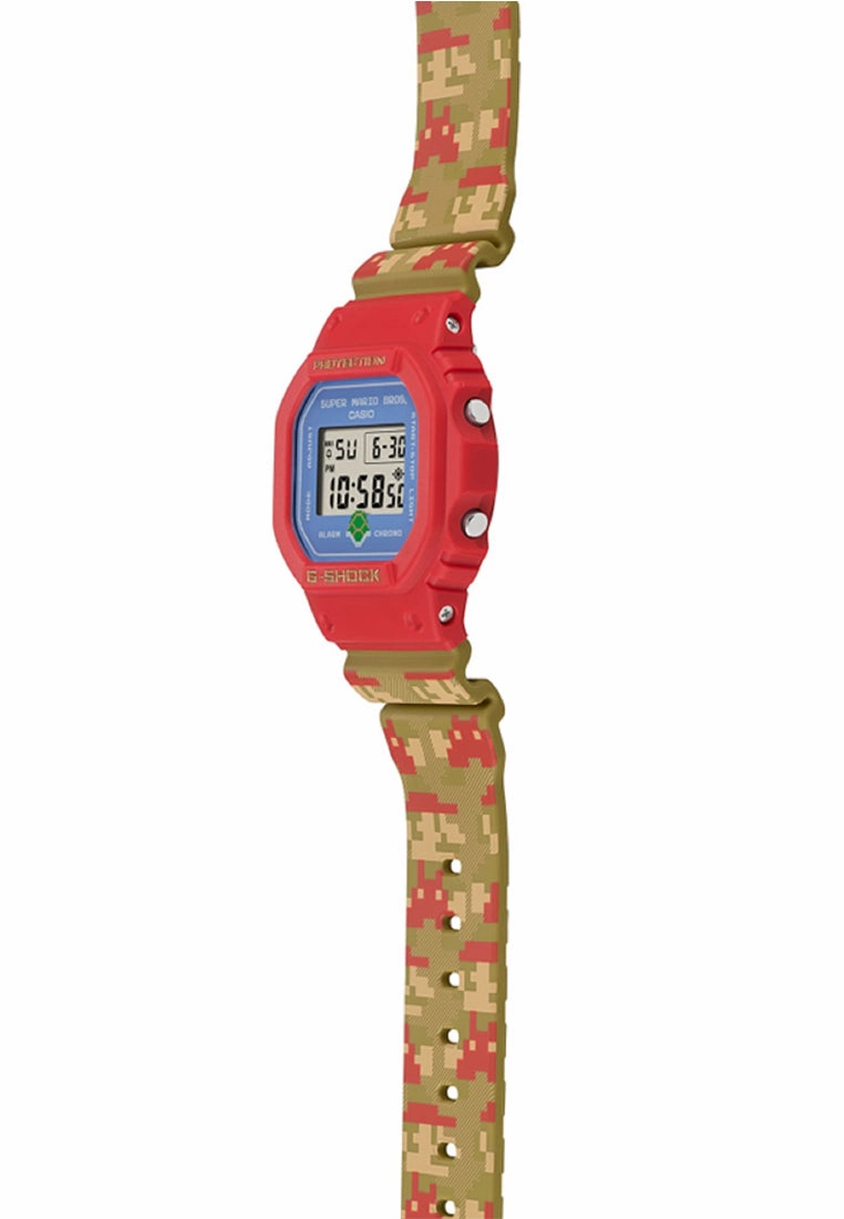 Casio G-shock DW-5600SMB-4DR Super Mario Digital Rubber Strap Watch For Men
