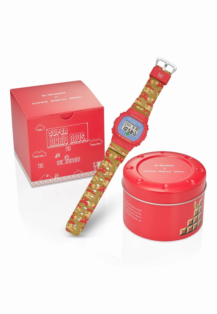 Casio G-shock DW-5600SMB-4DR Super Mario Digital Rubber Strap Watch For Men