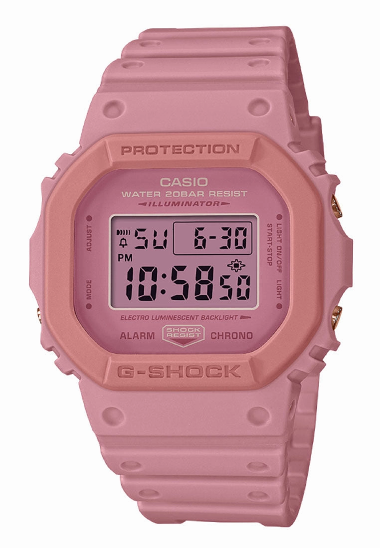 Casio G-shock DW-5610SL-4A4 Digital Rubber Strap Watch For Men