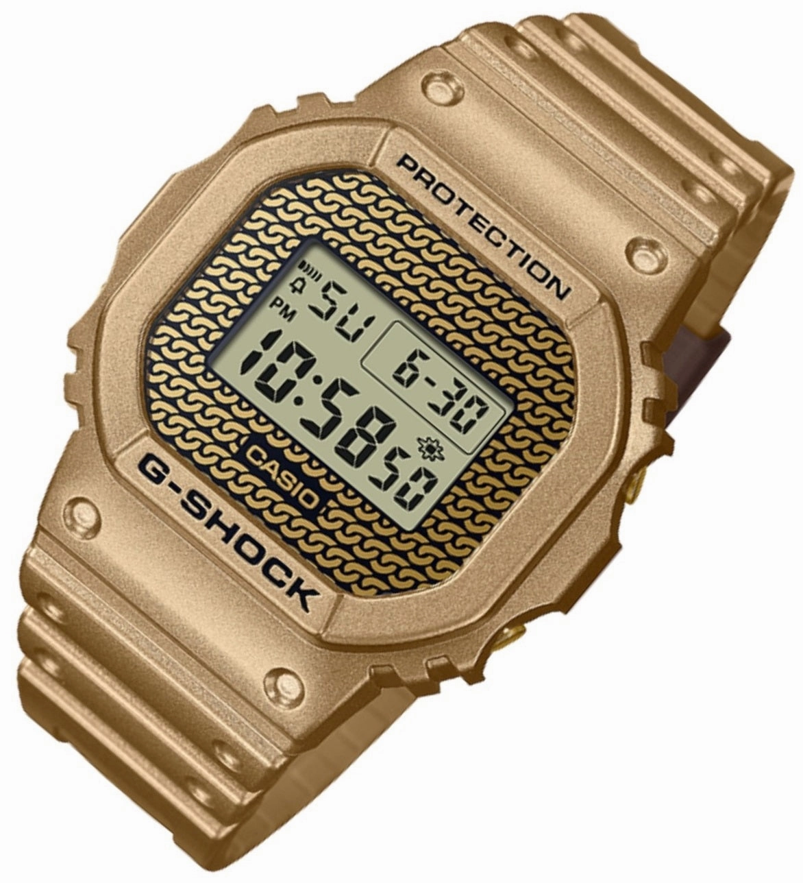 Casio G-shock DWE-5600HG-1DR Digital Rubber Strap Watch For Men