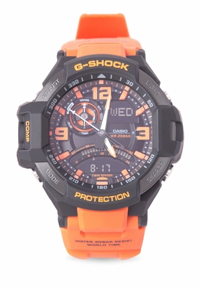 Casio G-shock GA-1000-4ADR Digital Analog Rubber Strap Watch For Men