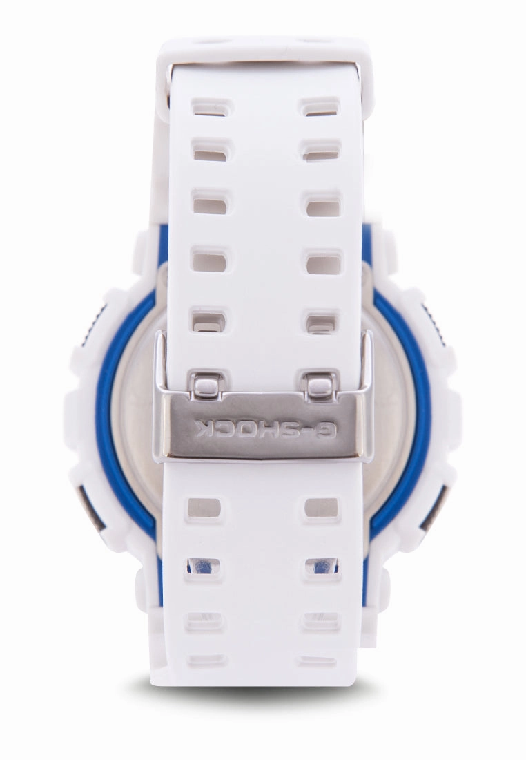 Casio G-shock GA-100B-7ADR Digital Analog Rubber Strap Watch For Men