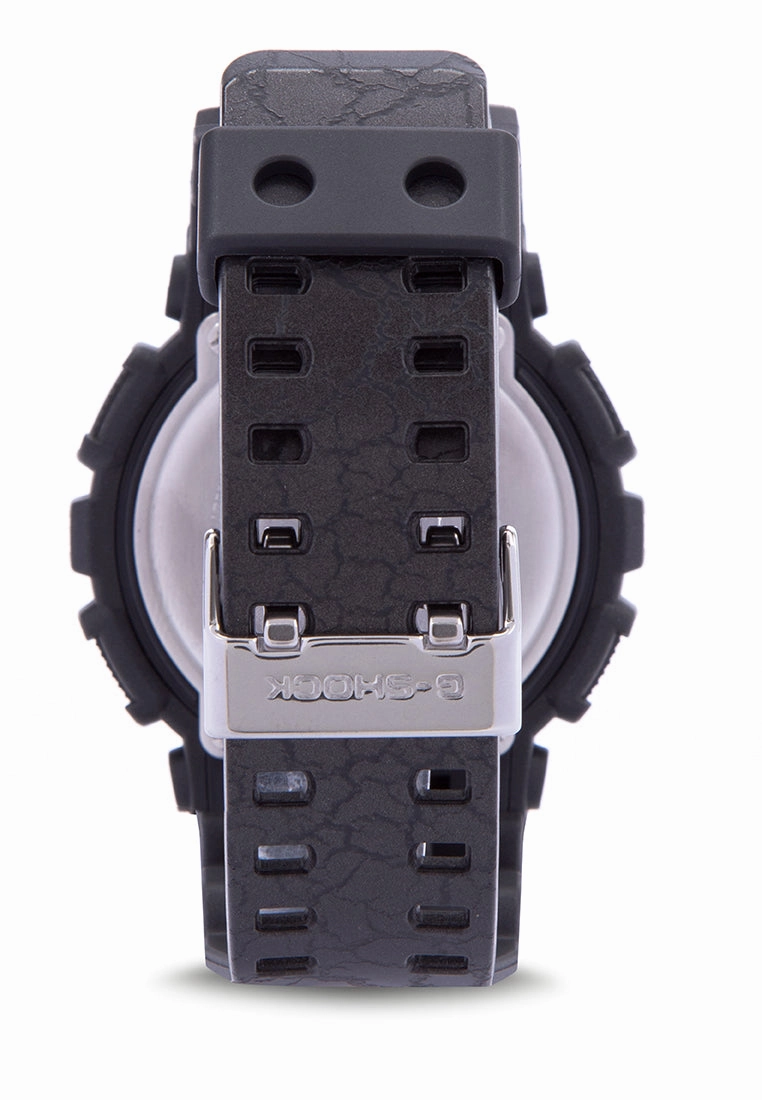 Casio G-shock GA-100CG-1A Digital Analog Rubber Strap Watch For Men
