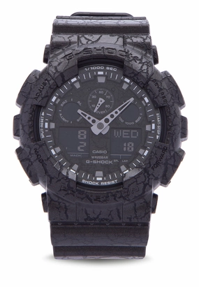 Casio G-shock GA-100CG-1A Digital Analog Rubber Strap Watch For Men