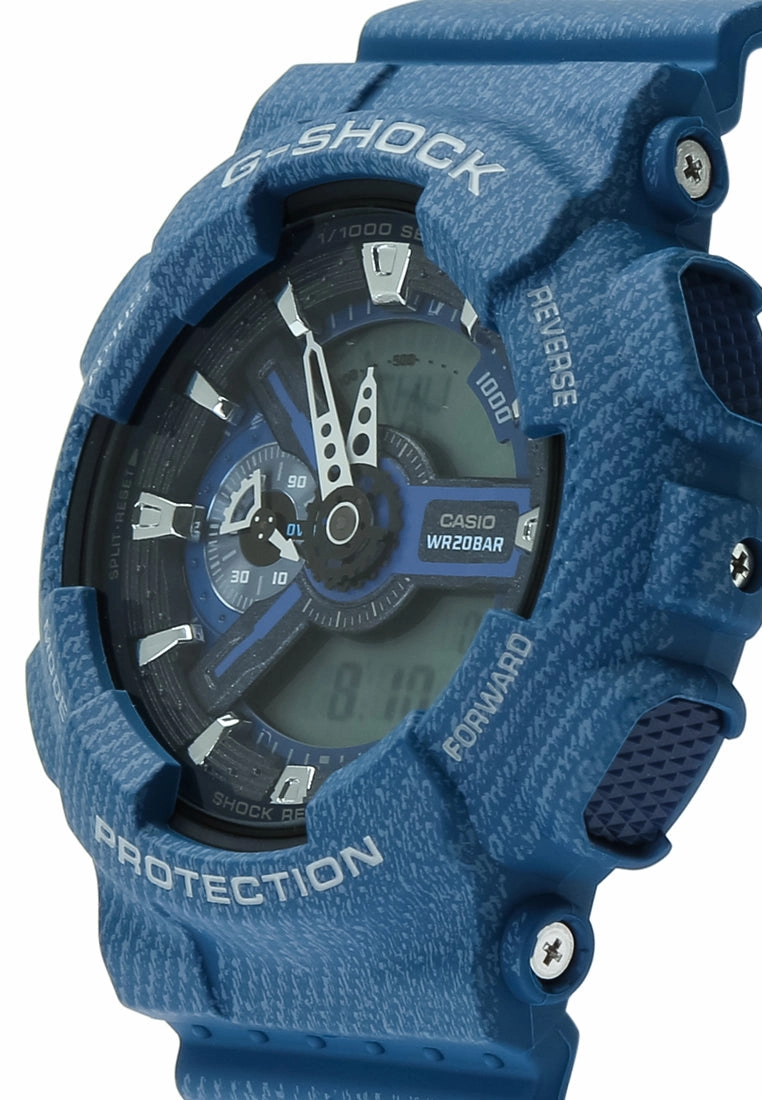 Casio G-shock GA-110DC-2A Digital Analog Rubber Strap Watch For Men