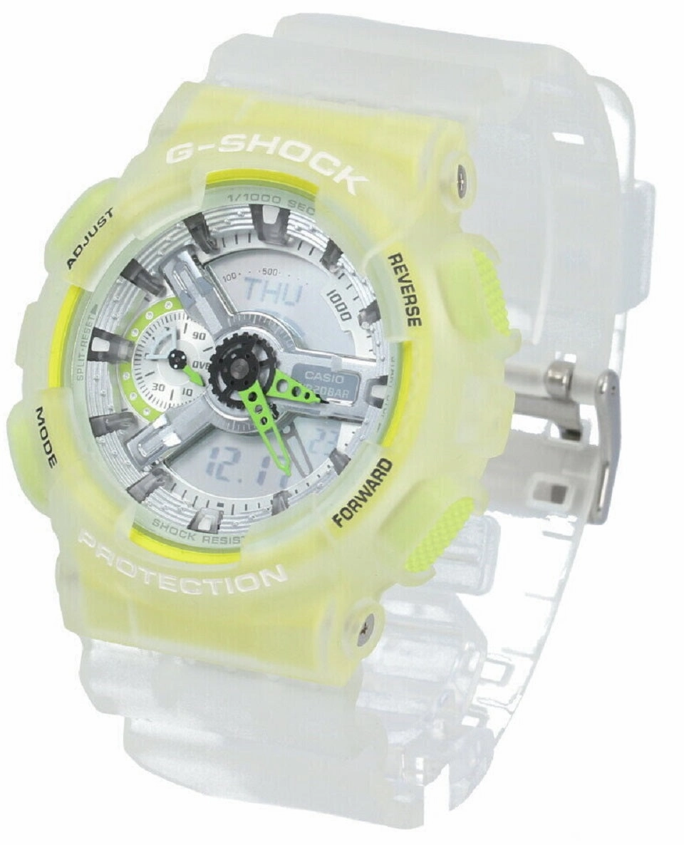 Casio G-shock GA-110LS-7A Digital Analog Rubber Strap Watch For Men