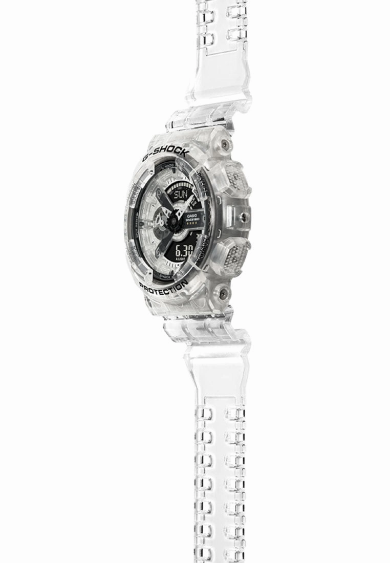 Casio G-Shock GA-114RX-7A 40th Anniversary Clear Remix Digital Analog Watch For Men